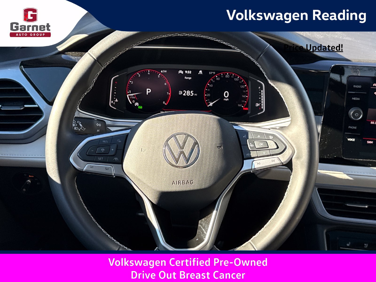 Certified 2025 Volkswagen Taos SEL AWD/4WD image 16