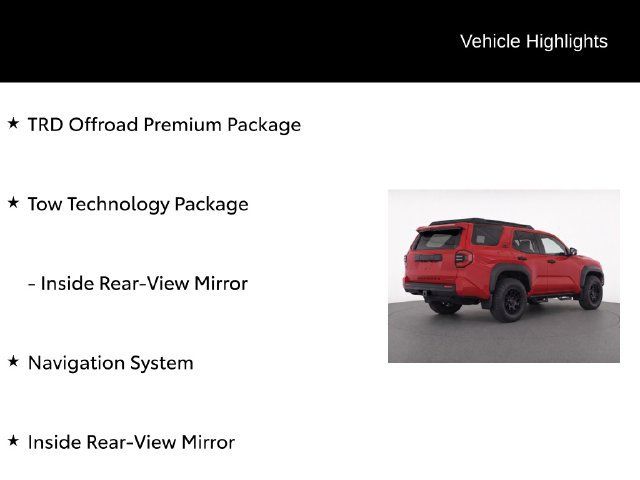 Used 2026 Toyota 4Runner TRD Off-Road Premium w/ Tow Technology Package AWD/4WD image 7