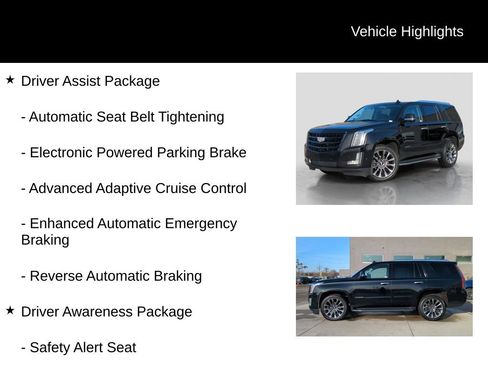 Used 2020 Cadillac Escalade Premium Luxury w/ Escalade Sport Edition image 10