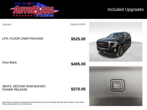 Used 2024 GMC Yukon AT4 w/ LPO, Floor Liner Package AWD/4WD image 22