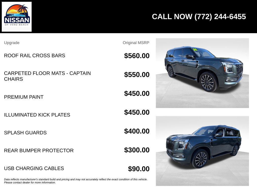 Used 2025 Nissan Armada Platinum Reserve RWD image 6