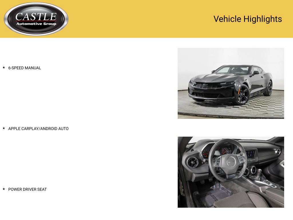 Used 2023 Chevrolet Camaro LT RWD image 3