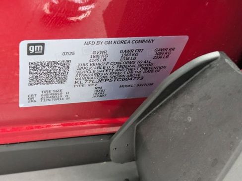 New 2026 Chevrolet Trax RS w/ Sunroof Package image 37