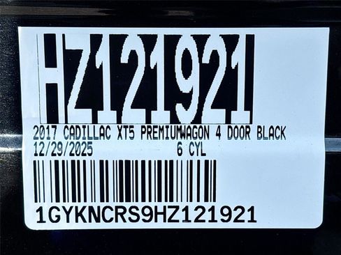 Used 2017 Cadillac XT5 Premium Luxury w/ Driver Assist Package image 35