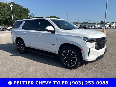 Used 2021 Chevrolet Tahoe RST w/ Luxury Package RWD image 1