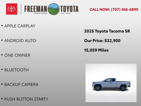 Used 2025 Toyota Tacoma SR RWD image 5