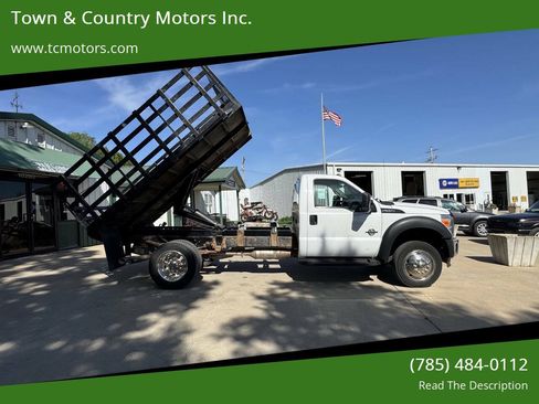 Used 2012 Ford F550 2WD Regular Cab Super Duty w/ Payload Upgrade Pkg image 7