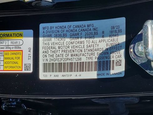 Used 2023 Honda Civic LX image 28