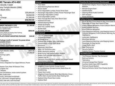 Used 2024 GMC Terrain AT4 w/ Infotainment Package II image 1