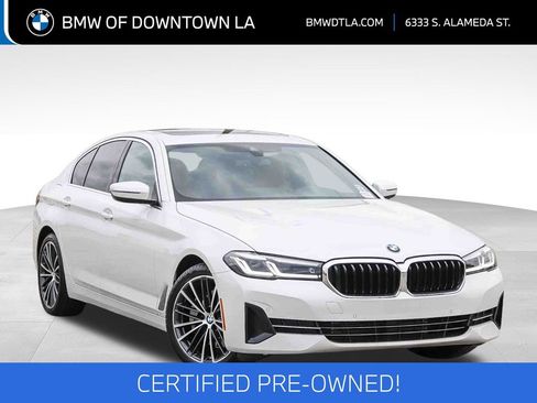 Certified 2023 BMW 530i w/ Convenience Package RWD image 1