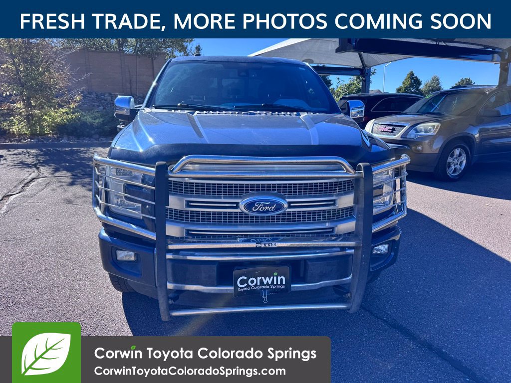 Used 2016 Ford F150 Platinum w/ Trailer Tow Package AWD/4WD image 2