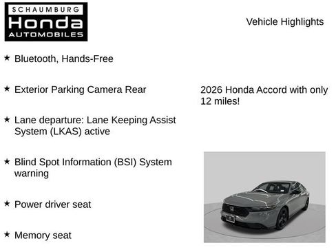 New 2026 Honda Accord Sport image 7