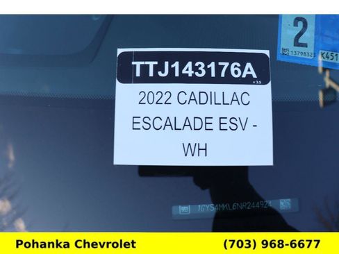 Used 2022 Cadillac Escalade ESV Premium Luxury Platinum image 41