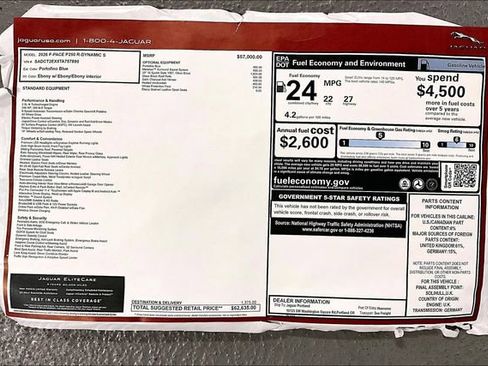 New 2026 Jaguar F-PACE R-Dynamic S image 12