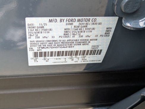 New 2026 Ford Explorer Active image 39