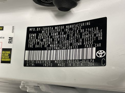 Certified 2022 Toyota Corolla LE image 36