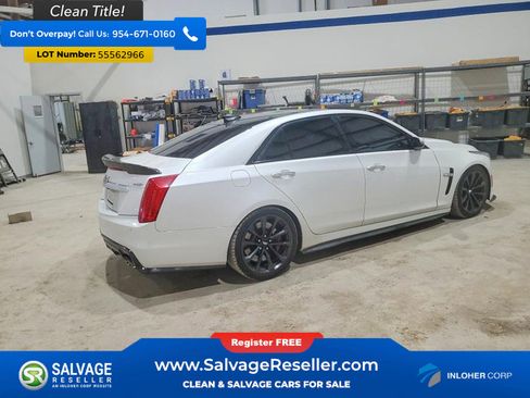 Used 2018 Cadillac CTS V w/ Luxury Package RWD image 4