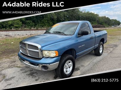 Used 2002 Dodge Ram 1500 Truck 4x4 Regular Cab