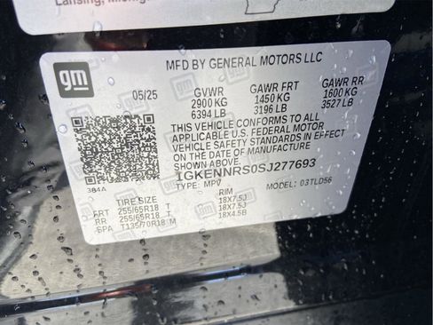 Used 2025 GMC Acadia Elevation image 72