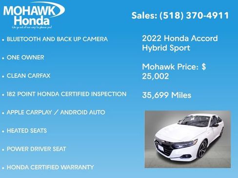 Used 2022 Honda Accord Sport image 8