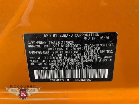 Used 2018 Subaru Crosstrek 2.0i Limited AWD/4WD image 28