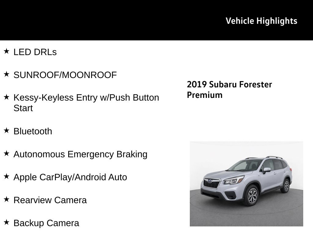 Used 2019 Subaru Forester Premium w/ All-Weather Package AWD/4WD image 25