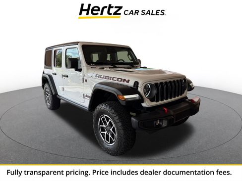 Used 2025 Jeep Wrangler Unlimited Rubicon AWD/4WD image 1