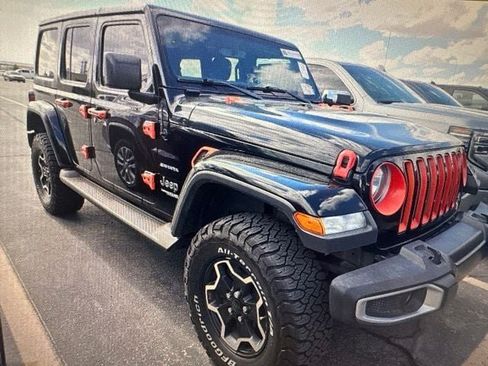 Used 2019 Jeep Wrangler Unlimited Sahara AWD/4WD image 1