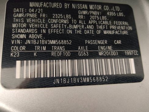Used 2021 Nissan Rogue Sport SV w/ Technology Package FWD image 33