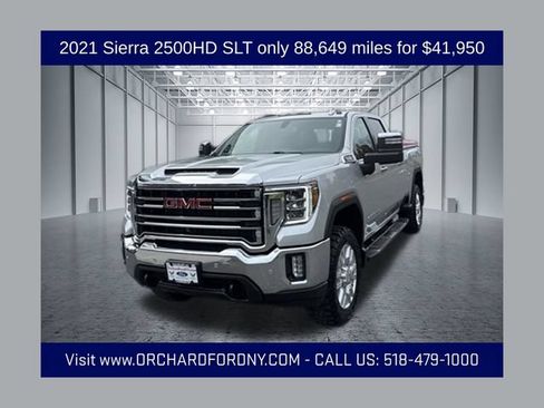 Used 2021 GMC Sierra 2500 SLT w/ SLT Premium Package AWD/4WD image 1