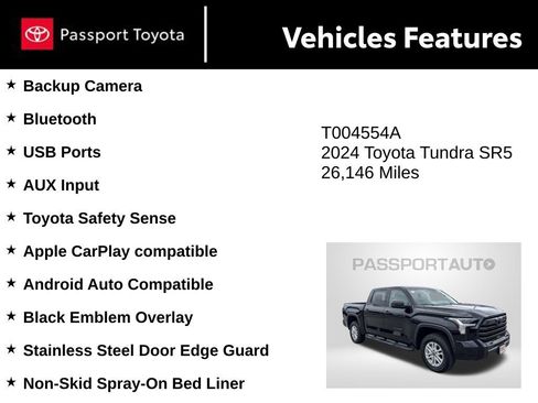 Used 2024 Toyota Tundra SR5 AWD/4WD image 10