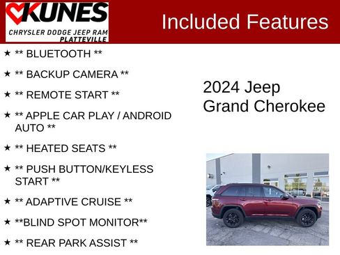 Used 2024 Jeep Grand Cherokee Altitude AWD/4WD image 2