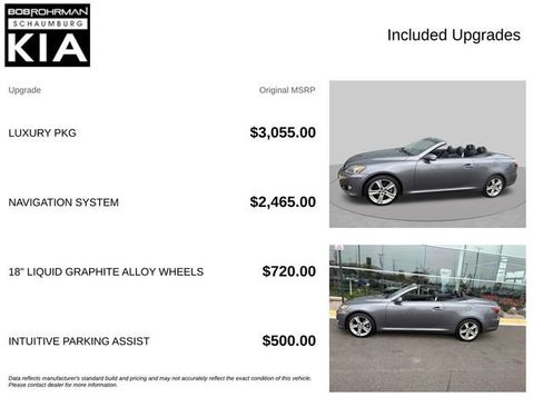 Used 2012 Lexus IS 250C w/ Luxury Pkg RWD image 4