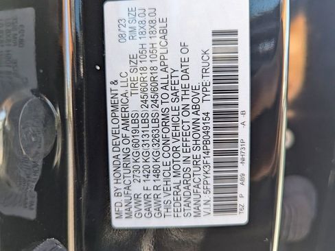 Used 2023 Honda Ridgeline Sport image 32