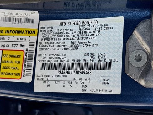 Used 2018 Ford Fusion S FWD image 28