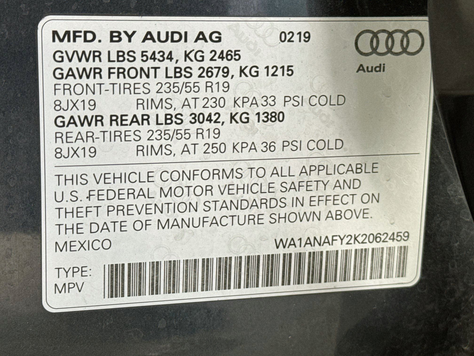 Used 2019 Audi Q5 2.0T Premium w/ Convenience Package AWD/4WD image 34