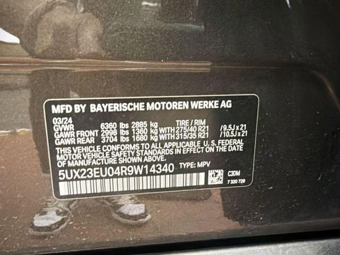 Certified 2024 BMW X5 xDrive40i AWD/4WD image 18