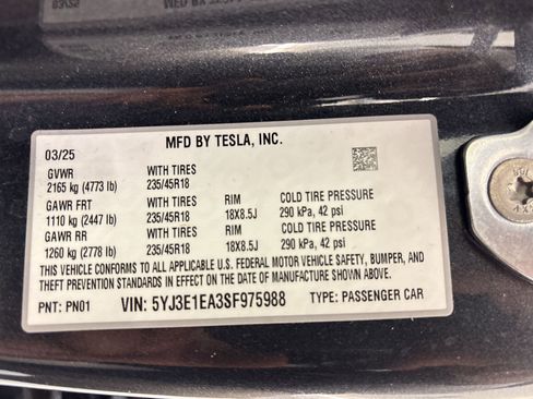 Used 2025 Tesla Model 3 Long Range image 16