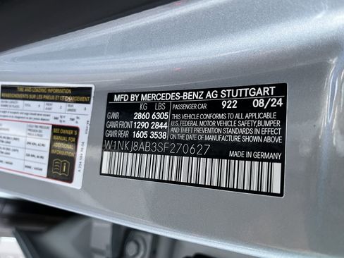 New 2025 Mercedes-Benz GLC 63 AMG S image 29