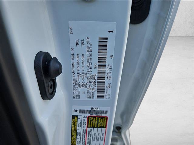 Used 2026 Toyota Tundra SR5 w/ SX Package RWD image 25
