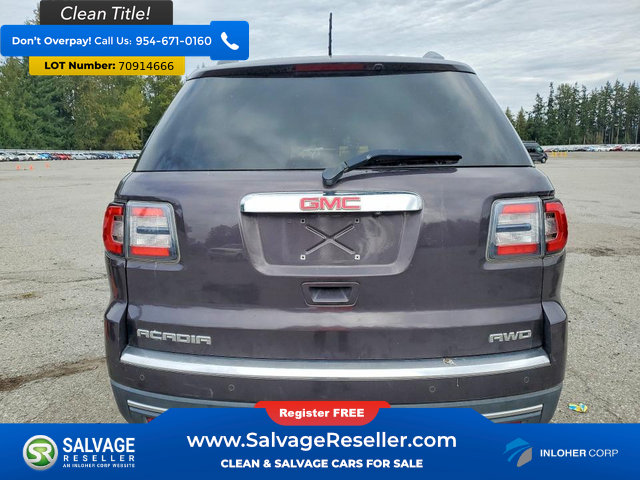 Used 2015 GMC Acadia SLT w/ Open Road Package AWD/4WD image 8