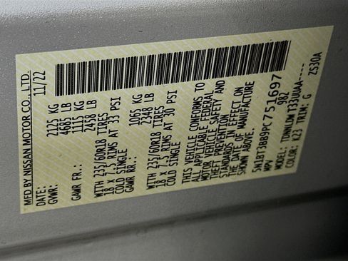 Used 2023 Nissan Rogue SV w/ SV Premium Package image 12