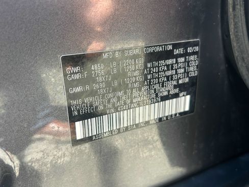 Used 2020 Subaru Outback Limited AWD/4WD image 9