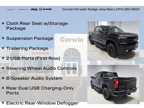 Used 2020 Chevrolet Silverado 1500 LT Trail Boss w/ Convenience Package image 15
