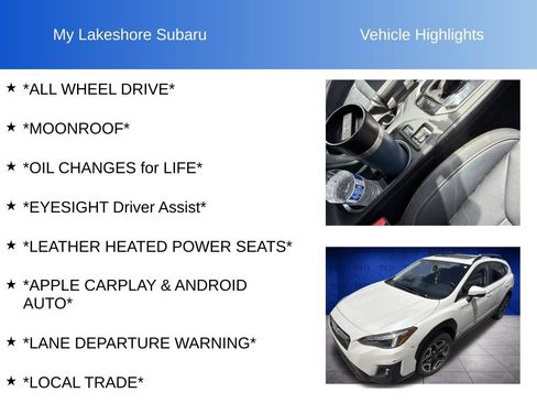 Used 2019 Subaru Crosstrek 2.0i Limited w/ Moonroof Package AWD/4WD image 10