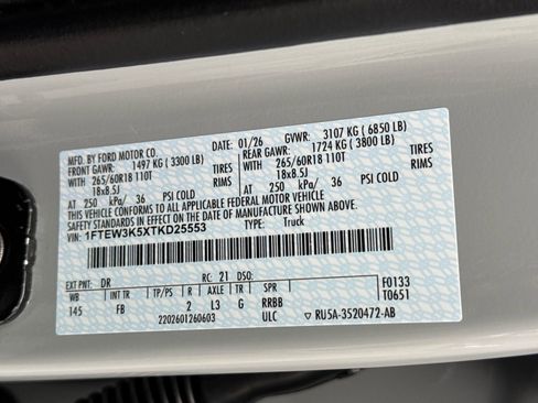 New 2026 Ford F150 XLT w/ Equipment Group 302A MID image 31