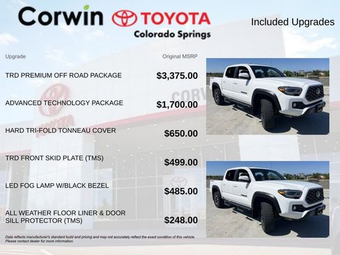 Used 2022 Toyota Tacoma TRD Off-Road w/ TRD Premium Off Road Package AWD/4WD image 3
