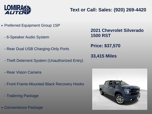 Used 2021 Chevrolet Silverado 1500 RST AWD/4WD image 33