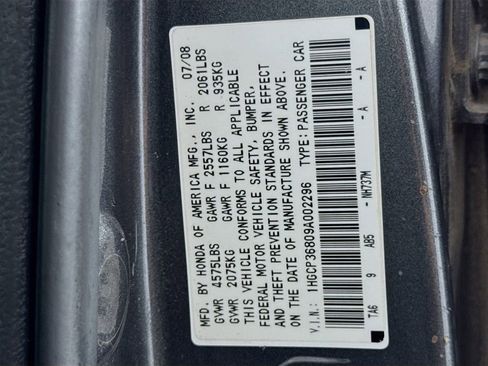 Used 2009 Honda Accord EX-L image 34