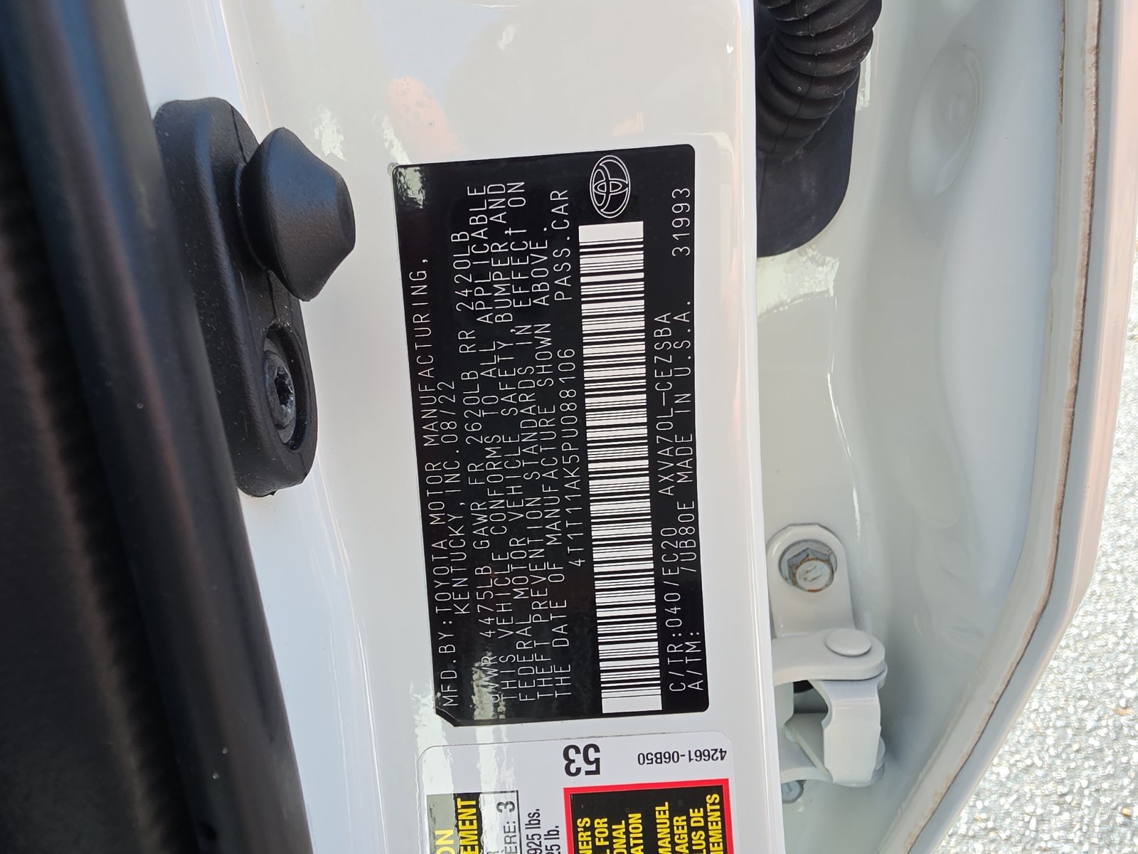 Used 2023 Toyota Camry SE w/ Convenience Package FWD image 27